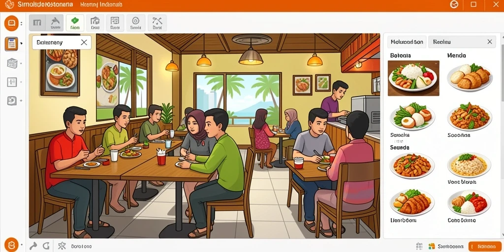 Tampilan antarmuka yang user-friendly dan menarik.