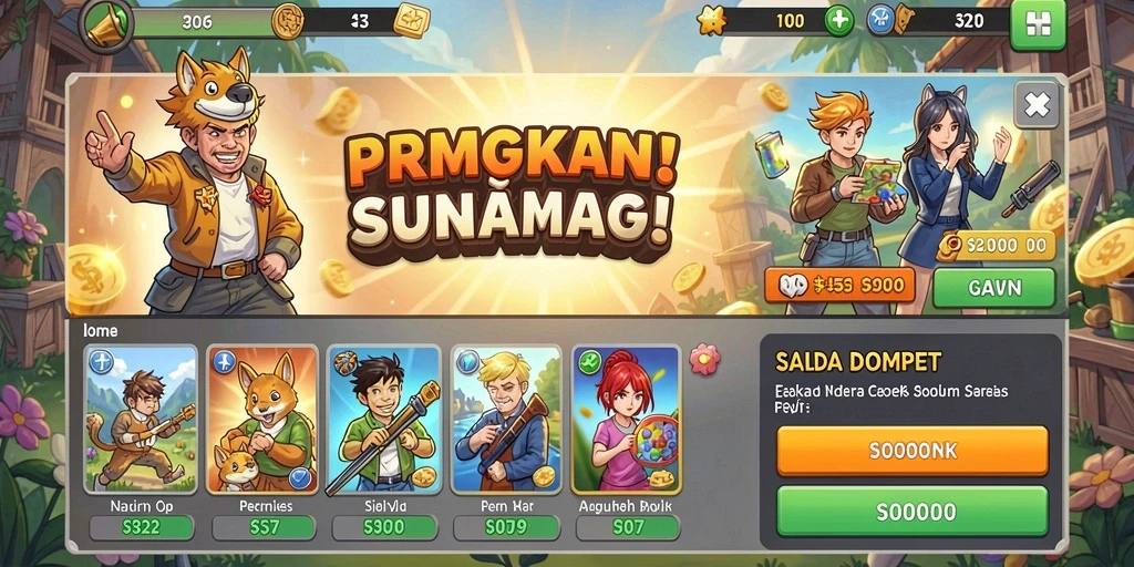 Tampilan antarmuka yang user-friendly.