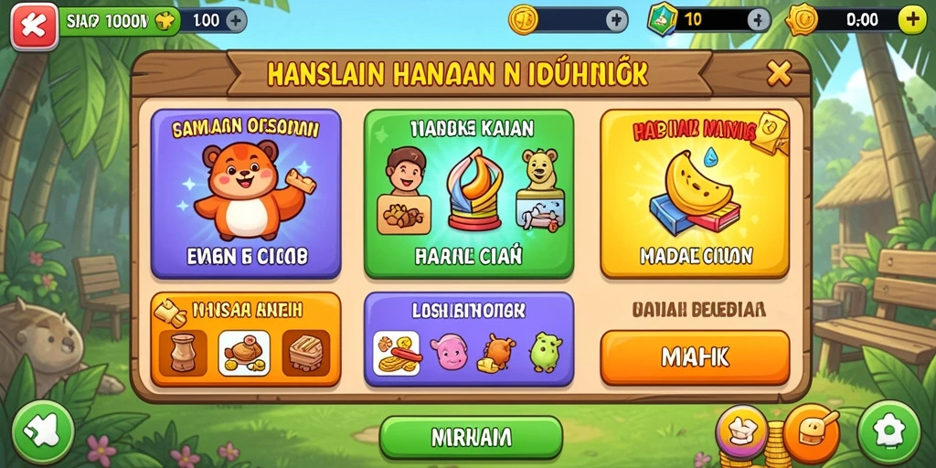 Tampilan antarmuka yang menarik dan mudah digunakan.