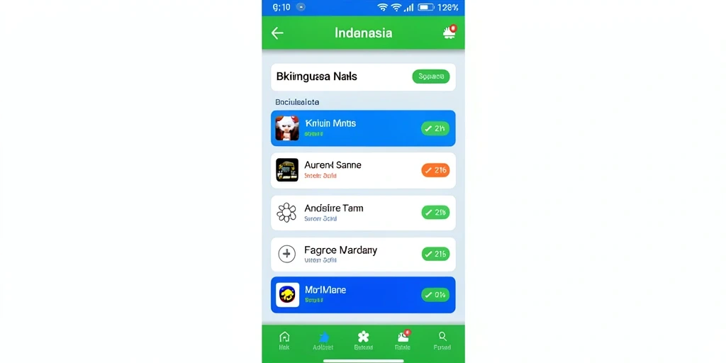 Tampilan antarmuka yang user-friendly dan menarik.