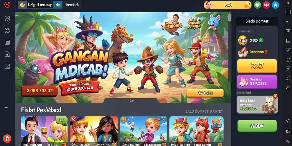 Tampilan antarmuka pengguna yang mudah digunakan.