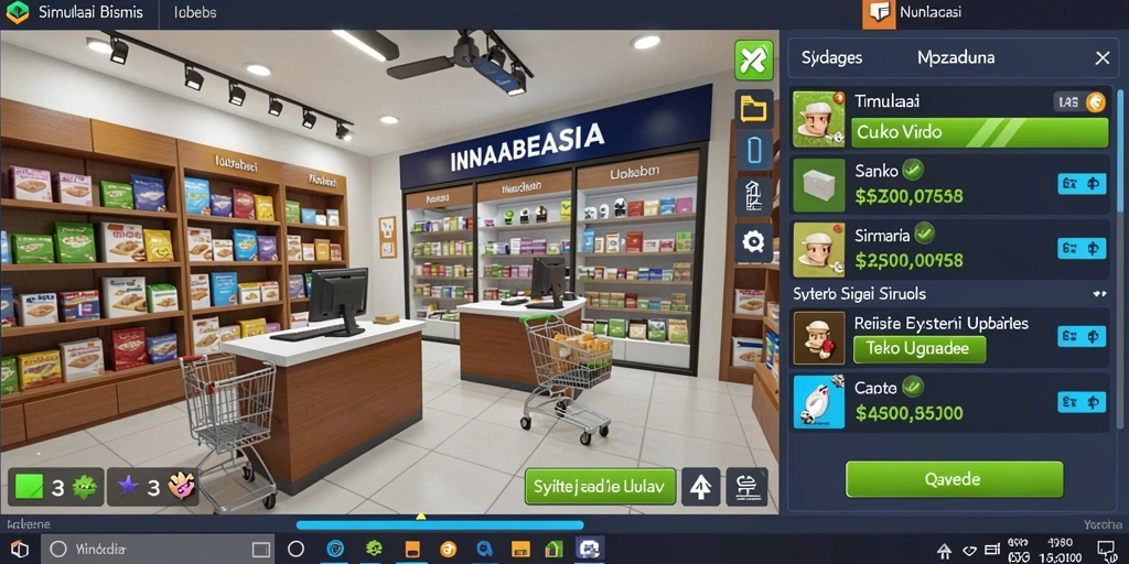 Screenshot KOPI77: Antarmuka pengguna yang menarik.