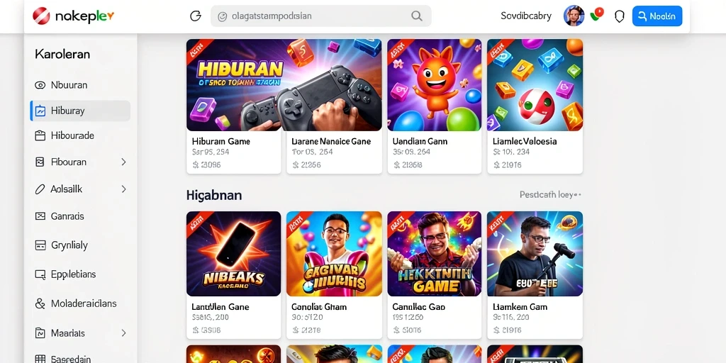 Tampilan antarmuka yang menarik dan mudah digunakan.