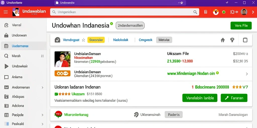 Tampilan antarmuka yang menarik dan mudah digunakan.