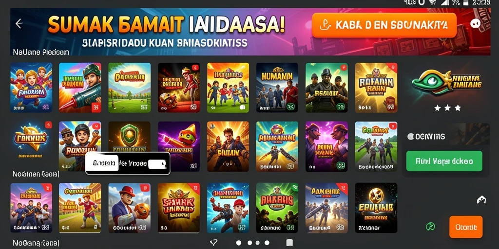 Tampilan antarmuka pengguna yang intuitif dan menarik.