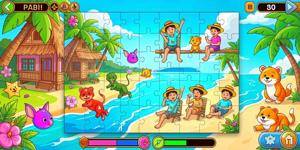 Tampilan antarmuka yang menarik dan interaktif.