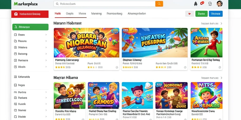 Tampilan antarmuka yang menarik dan intuitif.
