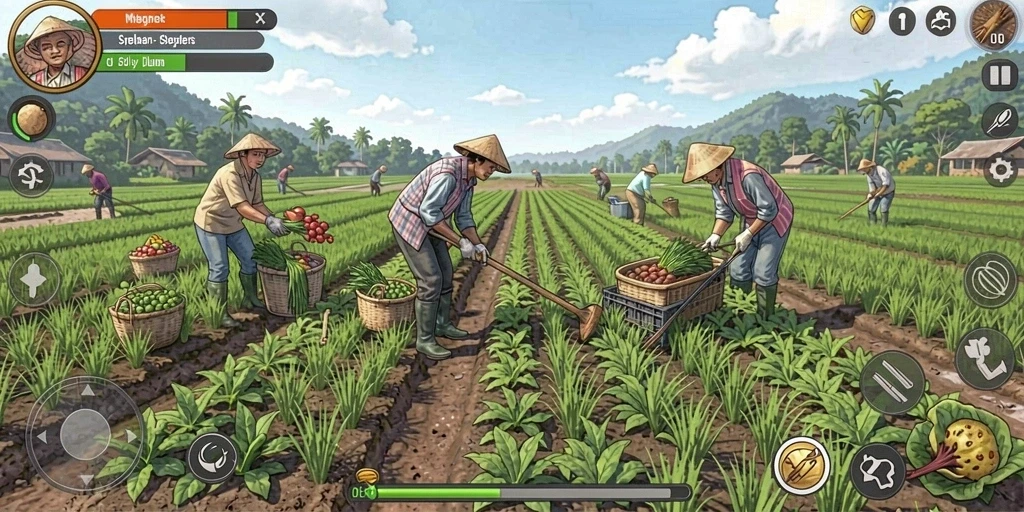 Tampilan awal game RP6789 yang menawan.
