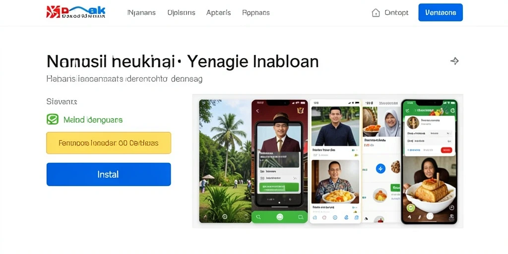 Tampilan awal yang menarik dengan grafis berkualitas.