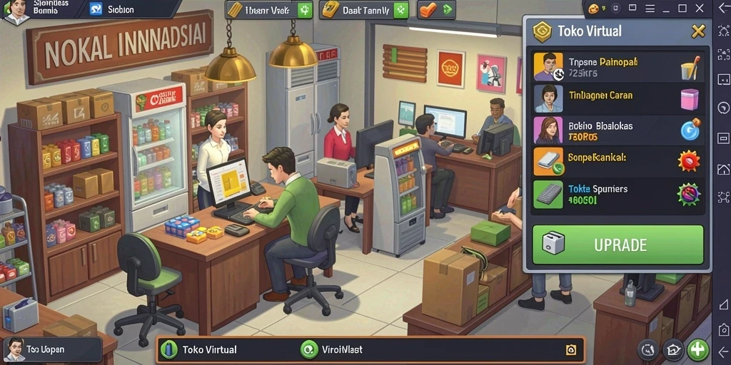 Gambaran awal permainan slot dengan berbagai tema.