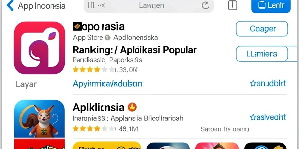 Tampilan karakter yang menarik dan beragam.